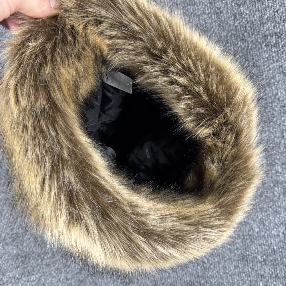 Soulyoung Faux Fur Leopard Print Winter Hat Cossack Style Women's Warm Cap - Picture 4 of 7